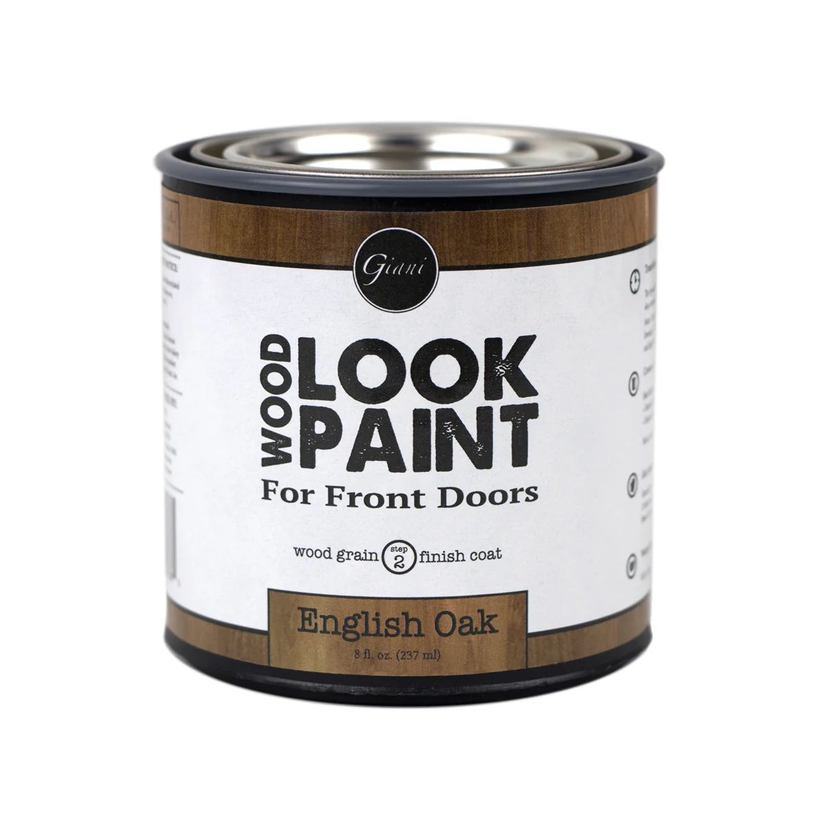 Giani English Oak Wood Look Grain Finish Coat for Front Doors