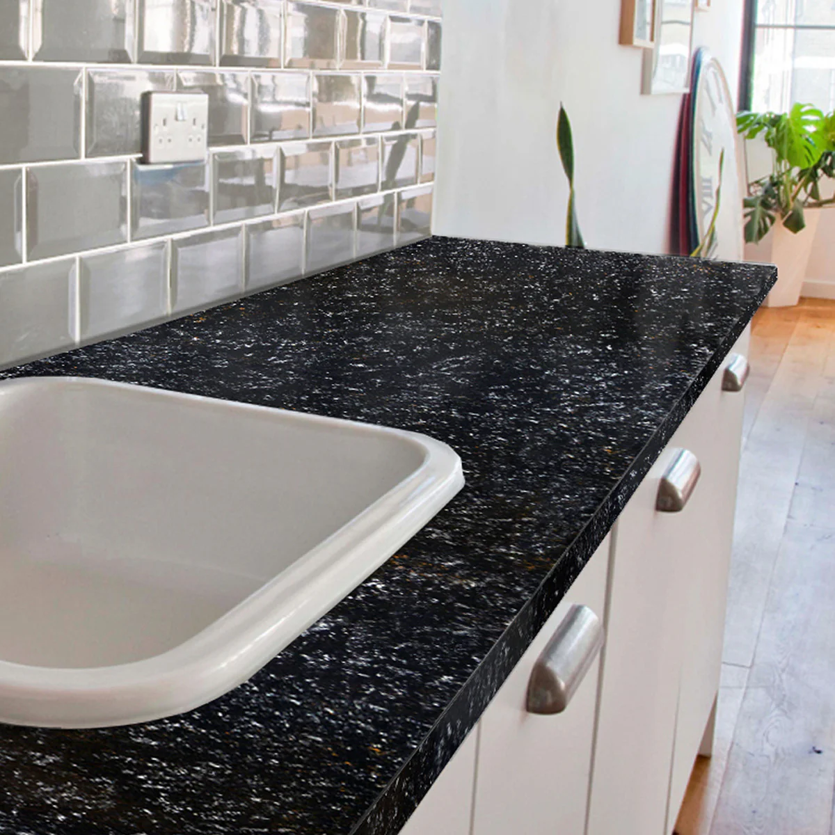 Giani Granite 2.0 - Bombay Black Countertop Kit - Image 4