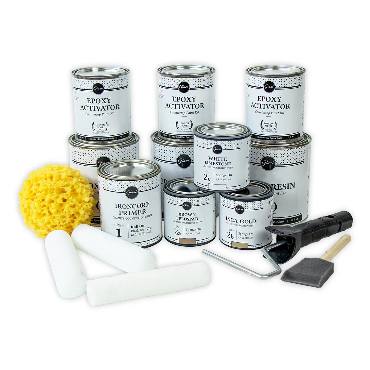 Giani Granite 2.0 - Sicilian Sand Countertop Kit - Image 7