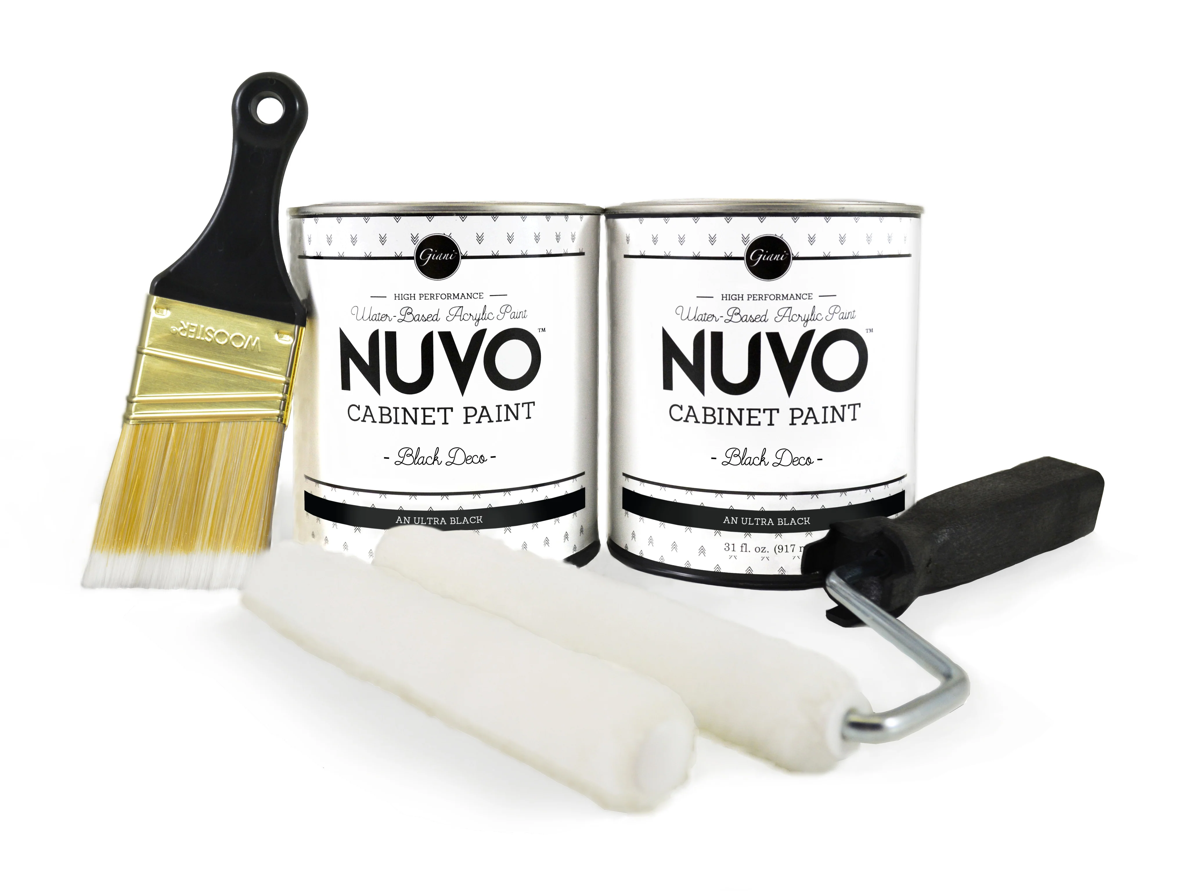 Nuvo Black Deco Cabinet Paint Kit - Image 4